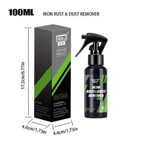 SearchFindOrder 100ML Iron Powder & Rust Remover Spray for Metal Surface Protection