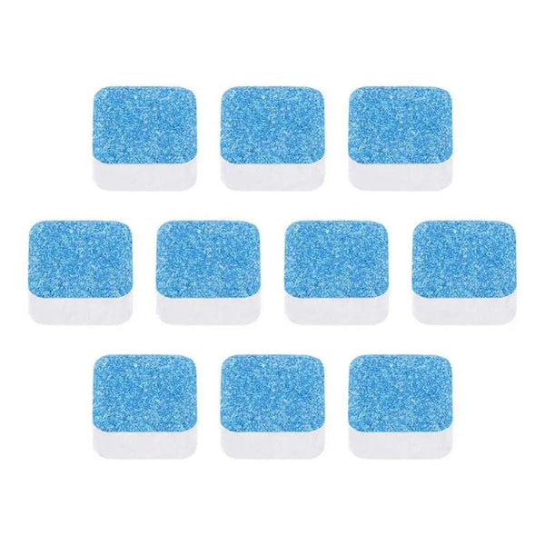 SearchFindOrder 10pcs Blue / CN Washing Machine Tank Cleaning Tablets