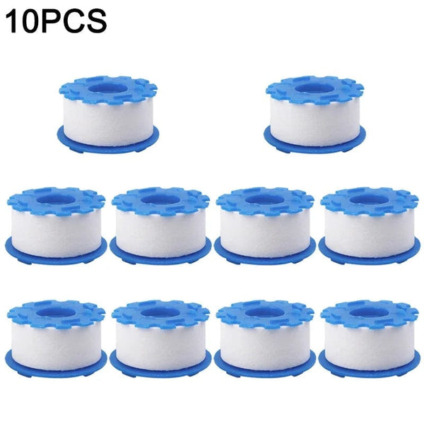 SearchFindOrder 10PCS-Filter element Faucet Water Filter Chlorine, Heavy Metals Remover - Soft & Hard Water Bath Filtration Purifier Showers Head