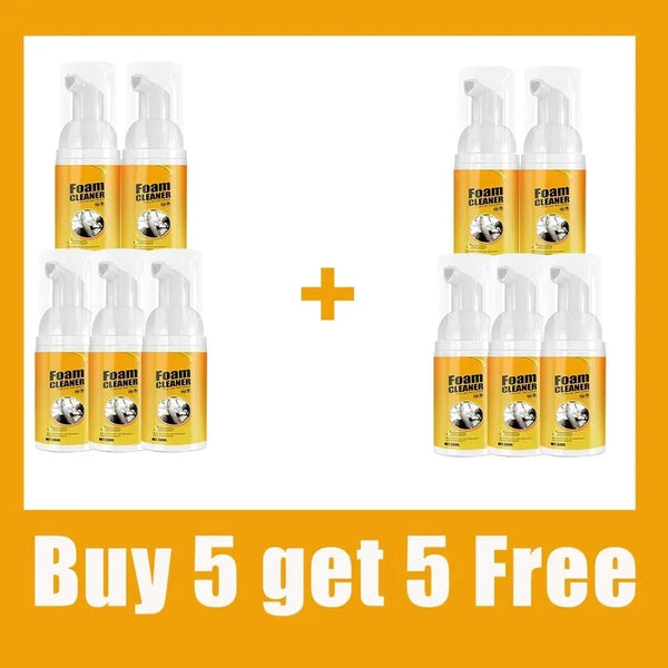 SearchFindOrder 10PCS Multi-Purpose Foam Cleaner