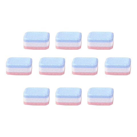SearchFindOrder 10pcs Multicolor / CN Washing Machine Tank Cleaning Tablets