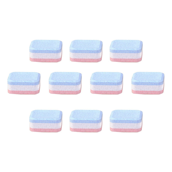 SearchFindOrder 10pcs Multicolor / CN Washing Machine Tank Cleaning Tablets