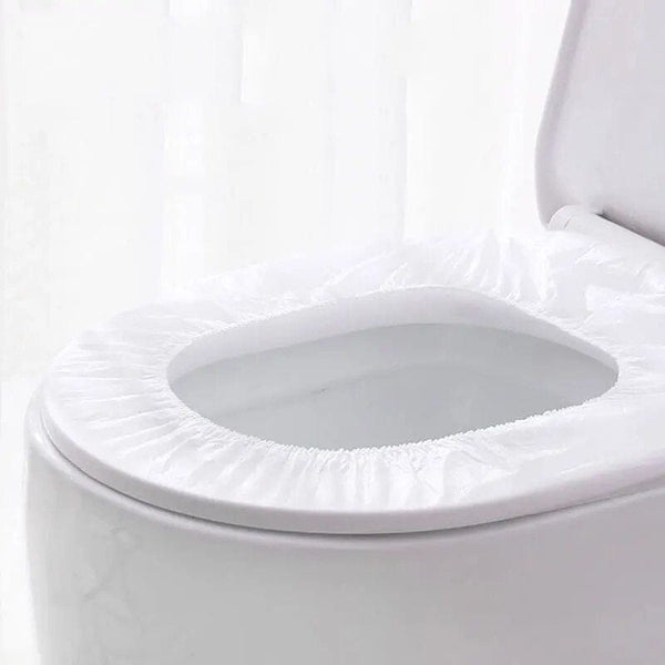 SearchFindOrder 10pcs white Hygiene Guard Travel Essentials 10-Pack Disposable Toilet Seat Covers