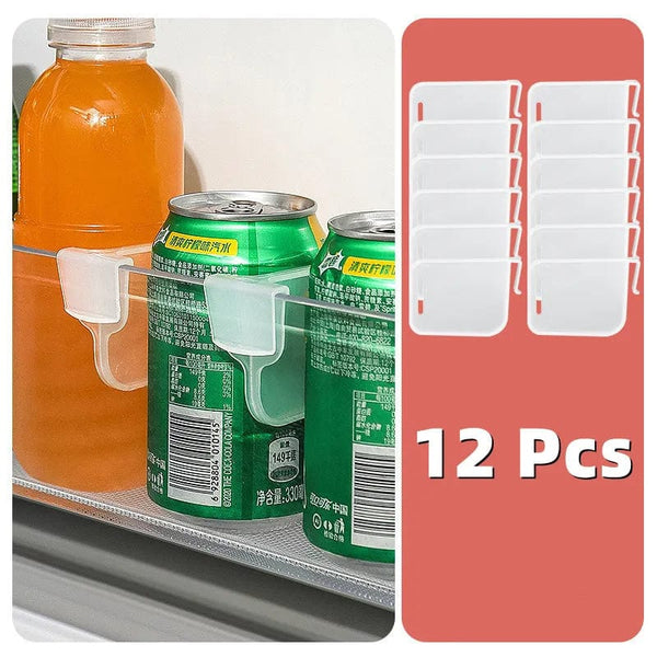 SearchFindOrder 12 Pcs / China 4/20pcs Fridge Organizer Adjustable Plastic Dividers for Kitchen Storage