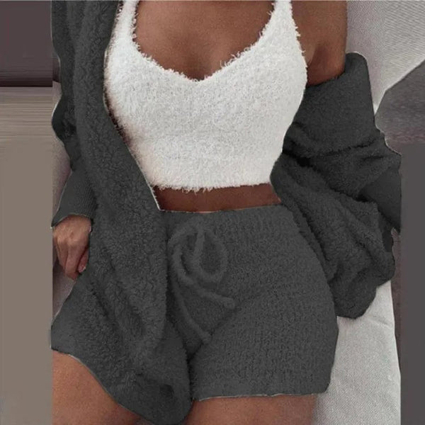 SearchFindOrder 12 / S 3 PCS Cozy Women's Pajamas