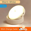 SearchFindOrder 1200mAh / Warm White LED Rotating Human Body Sensor Light