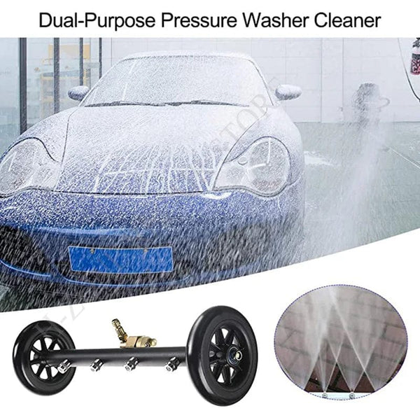 SearchFindOrder 16 Inch Electric Car Chassis Washer 5000 PSI High-Pressure Cleaner with 2 Extension Rods