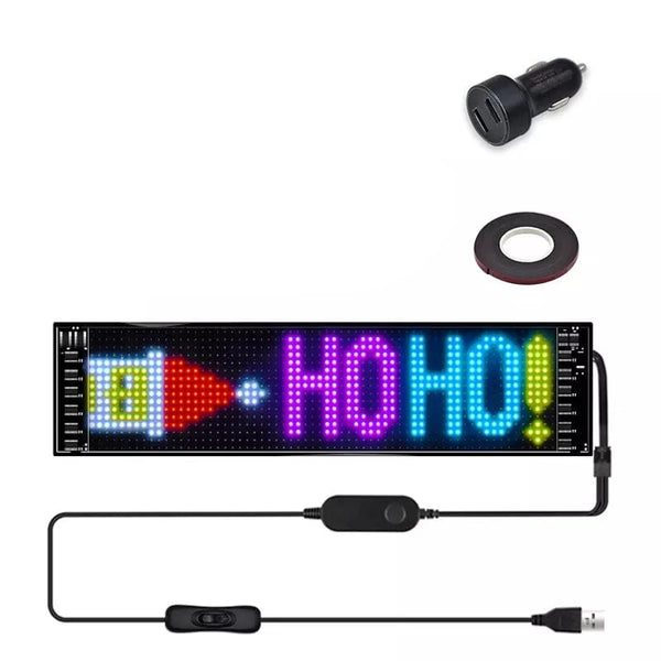 SearchFindOrder 16x64 LEDs 9x37 CM Flexi Graffix RGB LED Matrix Display