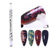 SearchFindOrder 18 Magnetic Cat Eyes Duo Nail Art Wand Dual-Headed Precision for Mesmerizing 3D Line and Strip Effects