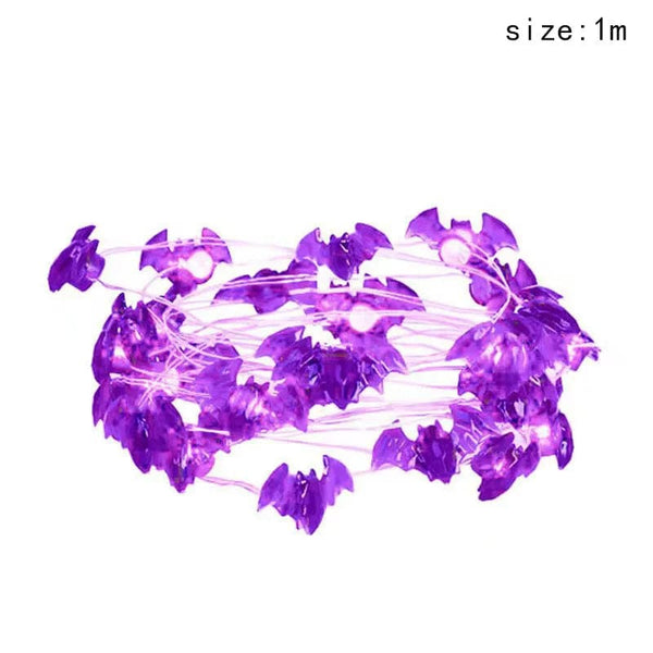 SearchFindOrder 1m bat Halloween LED Light String
