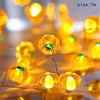 SearchFindOrder 1m pumpkin Halloween LED Light String