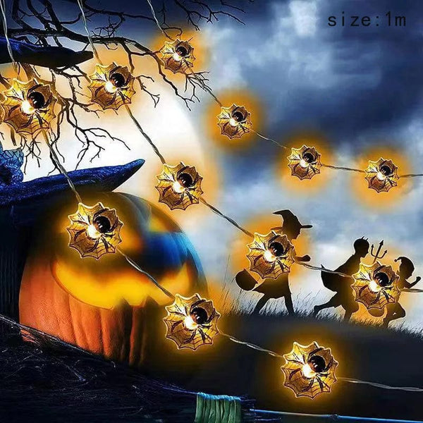 SearchFindOrder 1m spider Halloween LED Light String