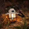 SearchFindOrder 1pc Champagne / China USB Rechargeable Camping Lantern Vintage Tent Illuminator