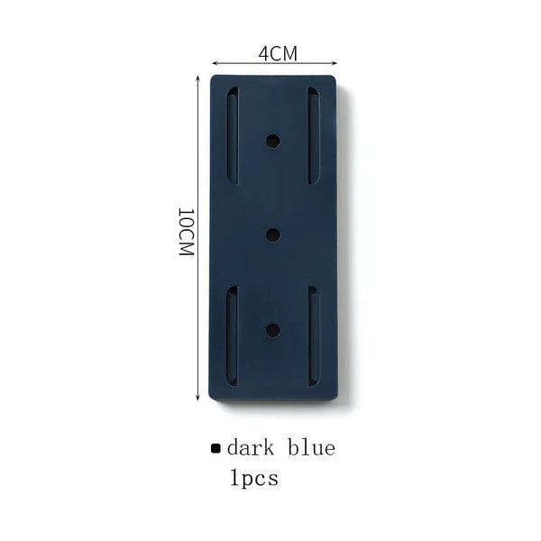 SearchFindOrder 1PC Dark blue Self-Adhesive Power Socket Organizer