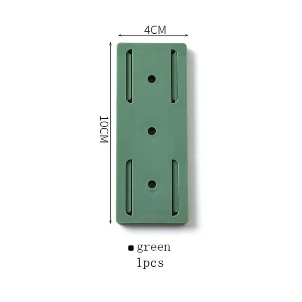 SearchFindOrder 1PC Green Self-Adhesive Power Socket Organizer