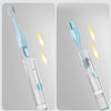 SearchFindOrder 1PC Travel Compact Folding Toothbrush with Toothpaste Holder