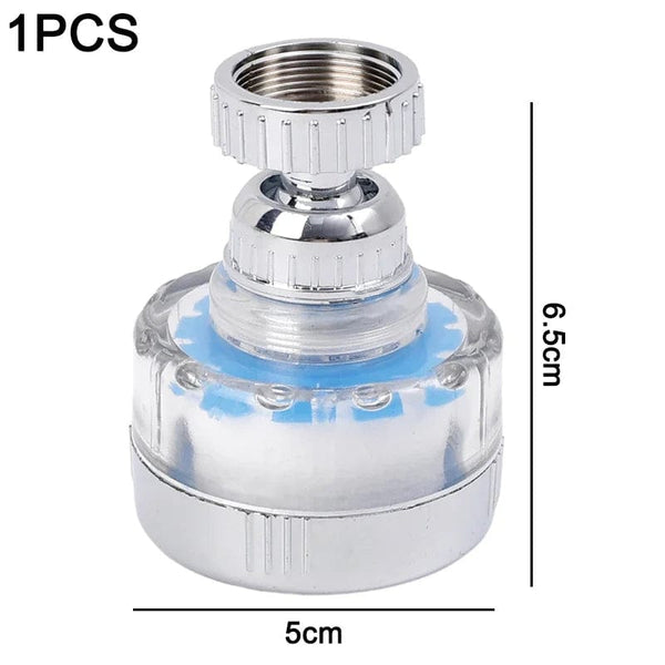 SearchFindOrder 1PCS-Filter Faucet Water Filter Chlorine, Heavy Metals Remover - Soft & Hard Water Bath Filtration Purifier Showers Head