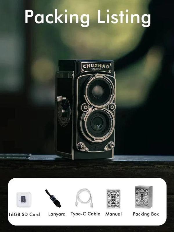 SearchFindOrder 1pcs Mini Vintage Digital Camera