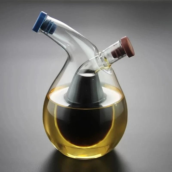 SearchFindOrder 2-in-1 Double Layer Glass Bottle Dispenser