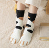 SearchFindOrder 2 Pairs of Cozy Thick and Warm Coral Fleece Tube Socks