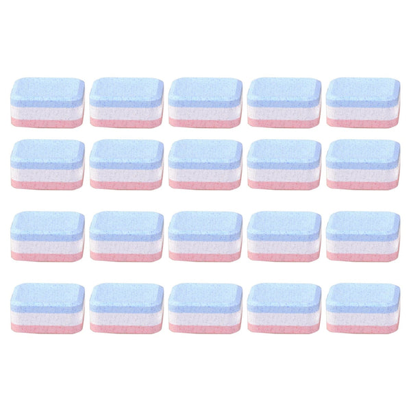 SearchFindOrder 20pcs Multicolor / CN Washing Machine Tank Cleaning Tablets