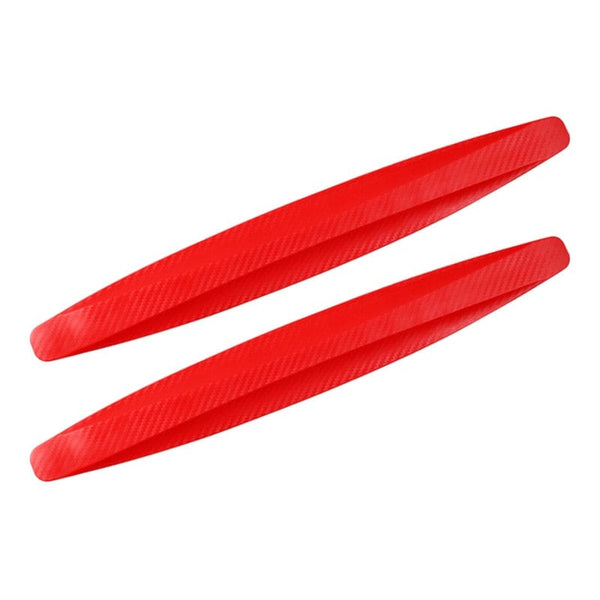 SearchFindOrder 2Pcs Red 2-Pack Auto Guard Anti-Scratch & Collision Corner Protectors
