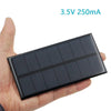 SearchFindOrder 3.5V250mA Solar Panel Charger 3V-250mA Polycrystalline Silicon DIY