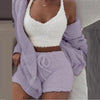 SearchFindOrder 3 PCS Cozy Women's Pajamas