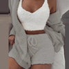 SearchFindOrder 3 / S 3 PCS Cozy Women's Pajamas