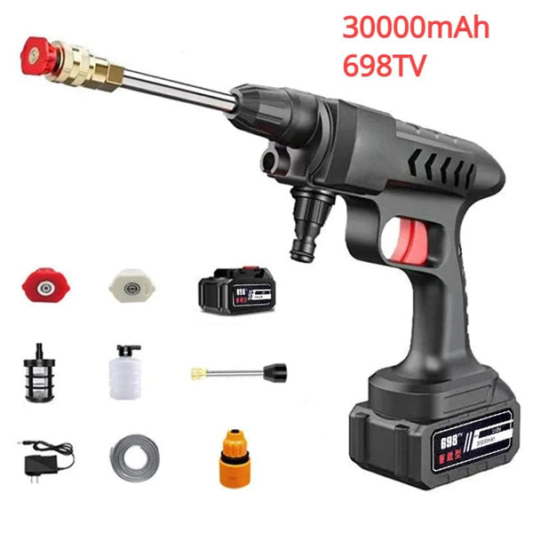 SearchFindOrder 30000mAh High-Pressure Car Washer Gun