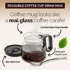 SearchFindOrder 300ML Glass Coffee Mug