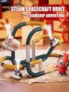 SearchFindOrder 360° Flip Steam Car Track Assembly Trolley