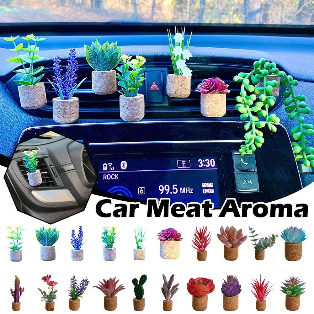 succulent air freshener Cute Succulent Car Vent Clips Air Freshener – SearchFindOrder