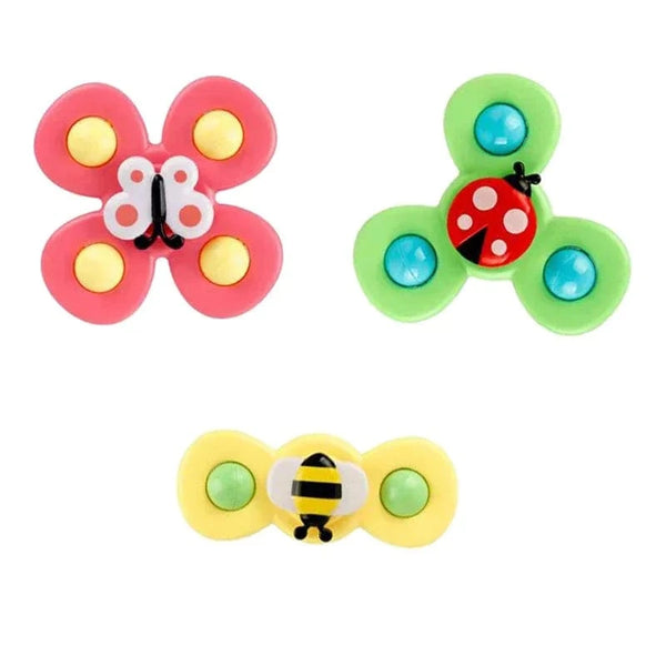 SearchFindOrder 3PCS-C Baby Safe Spin Educational Interactive Toy