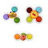 SearchFindOrder 3PCS-D Baby Safe Spin Educational Interactive Toy