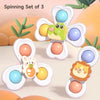 SearchFindOrder 3PCS-G Baby Safe Spin Educational Interactive Toy