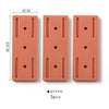 SearchFindOrder 3PCS Orange Self-Adhesive Power Socket Organizer
