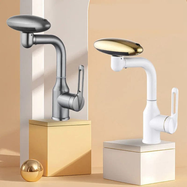 SearchFindOrder 4 in 1 360° Rotation Universal Waterfall Basin Faucet