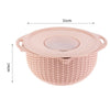 SearchFindOrder 4-in-1 Colander with Mixing Bowl Set