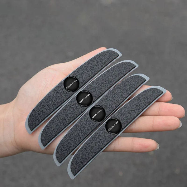 SearchFindOrder 4 Pcs Black Beijing Car Guard Door Edge Protection Strip
