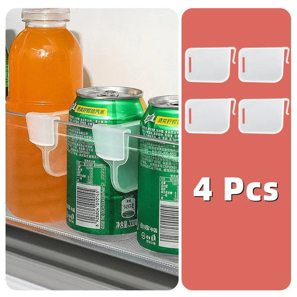 SearchFindOrder 4 Pcs / China 4/20pcs Fridge Organizer Adjustable Plastic Dividers for Kitchen Storage