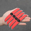 SearchFindOrder 4 Pcs Red Beijing Car Guard Door Edge Protection Strip