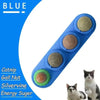 SearchFindOrder 4PCS Blue Natural Catnip Toys
