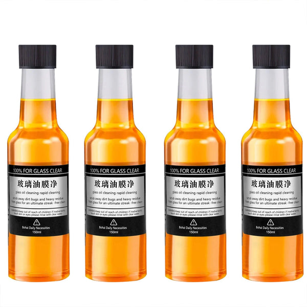 SearchFindOrder 4pcs Car Windshield Glass Oil Film Remover