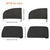 SearchFindOrder 4pcs for Car Car Window Screen Door Covers