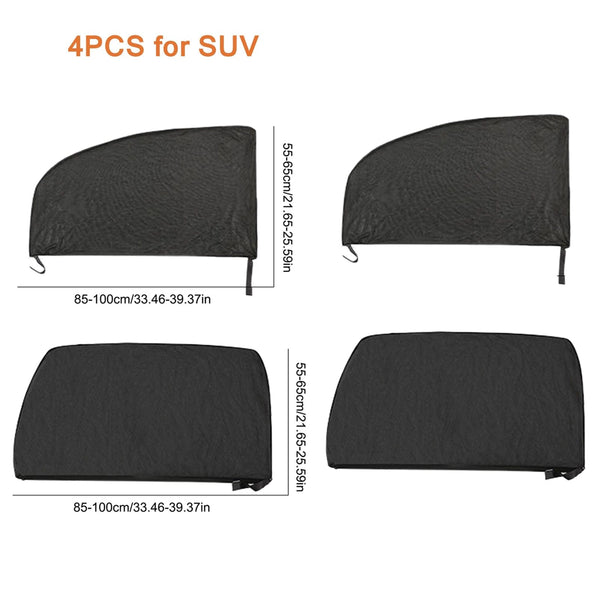 SearchFindOrder 4pcs for SUV Car Window Screen Door Covers