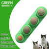 SearchFindOrder 4PCS Green Natural Catnip Toys