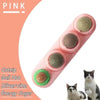 SearchFindOrder 4PCS Pink Natural Catnip Toys