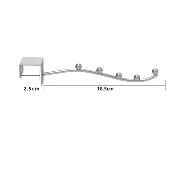 SearchFindOrder 5 beads Wall Mount Clothes Hanger