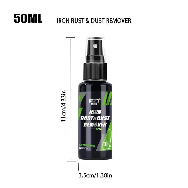 SearchFindOrder 50ML Iron Powder & Rust Remover Spray for Metal Surface Protection